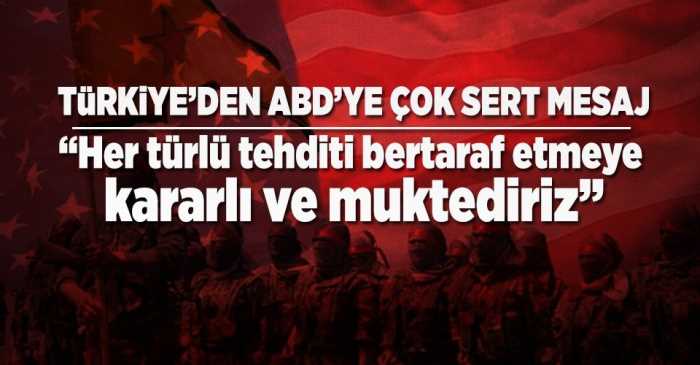 Amerika’nın pkk-pyd Kararına Türkiye’den Cevap!